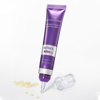 MISSHA Time Revolution Retinol 8000 Shot Intensive Cream - Intenzívny krém s retinolom