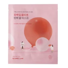 ROUND LAB Camellia Deep Collagen Firming Gel Mask - Spevňujúca gélová maska s kaméliou a kolagénom