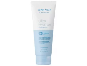 SUPER AQUA Ultra Hyalon Foaming Cleanser – Hydratačná čistiaca pena