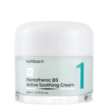 NUMBUZIN No.1 Pantothenic B5 Active Soothing Cream - Upokojujúci pleťový krém s panthenolom