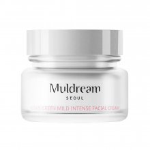 MULDREAM Vegan Green Mild Intense Facial Cream - Intenzivní hydratační krém