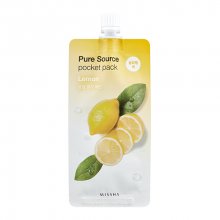 MISSHA Pure Source Pocket Pack (Lemon) – Nočná revitalizujúca maska s extraktom z citróna