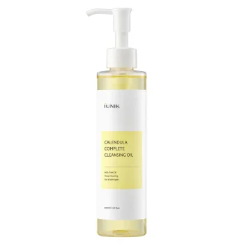 iUNIK Calendula Complete Cleansing Oil - Čistící a odličovací olej s měsíčkem lékařským