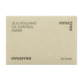 INNISFREE Jeju Volcanic Oil Control Paper - Zmatňující papírky s vulkanickým jílem