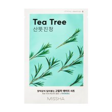 MISSHA Airy Fit Sheet Mask (Tea Tree) – Plátýnková maska s výtažkem z tea tree
