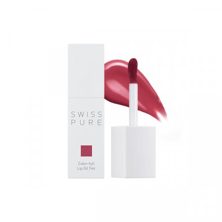 SWISSPURE Color-full Lip Oil Tint – Hydratačný olejový lesk na pery
