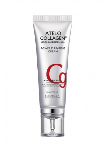 MISSHA ATELOCOLLAGEN500 Power Plumping Cream - zpevňující hydratační kolagenový krém