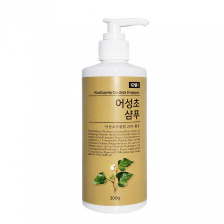 KNH Houttuynia Cordata Shampoo - Zklidňující šampon pro podrážděnou pokožku