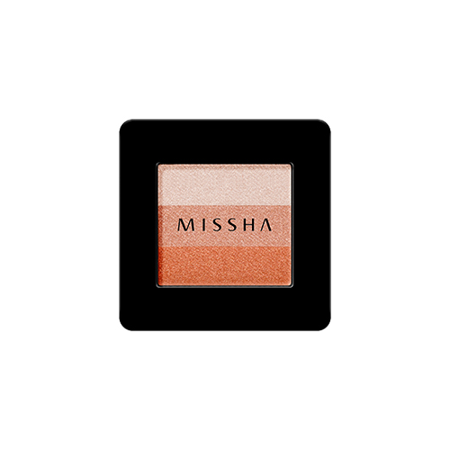 MISSHA Triple Shadow No.8 (Orange Parade) - Očné tiene