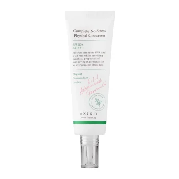 AXIS - Y Complete No-Stress Physical Sunscreen SPF50+/PA++++ - Lehký SPF krém s minerálními filtry