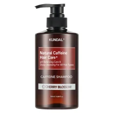 KUNDAL Caffeine Scalp Shampoo Cherry Blossom - Kofeinový šampon pro zdravou pokožku hlavy Cherry Blossom