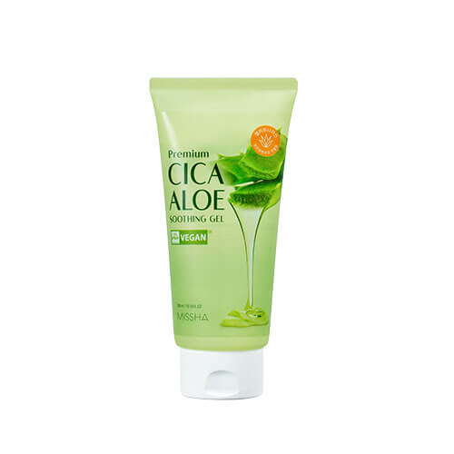 MISSHA Premium Cica Aloe Soothing Gel – Prémiový upokojujúci gél s 95% extraktom Aloe Vera