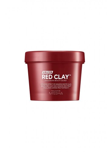 MISSHA Amazon Red Clay™ Pore Mask -  Ílová maska ​​pre sťahovanie pórov