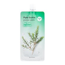 MISSHA Pure Source Pocket Pack (Tea Tree) – Nočná upokojujúca maska s extraktom z tea tree