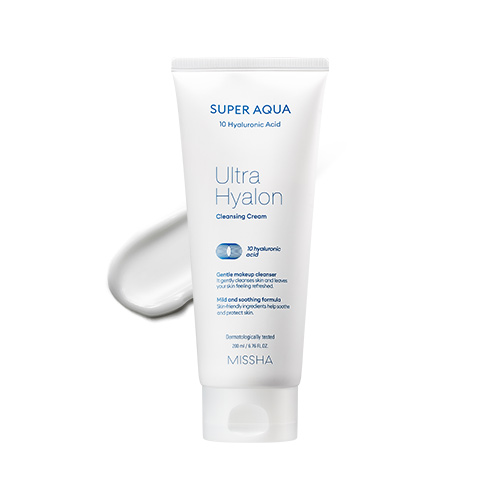 SUPER AQUA Ultra Hyalron Cleansing Cream – Hydratační čistící krém