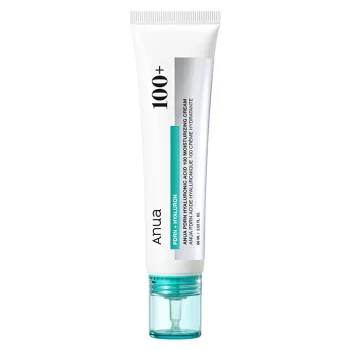 ANUA PDRN Hyaluronic Acid 100 Moisturizing Cream - Hydratačný krém s PDRN, kyselinou hyalurónovou a kolagénom