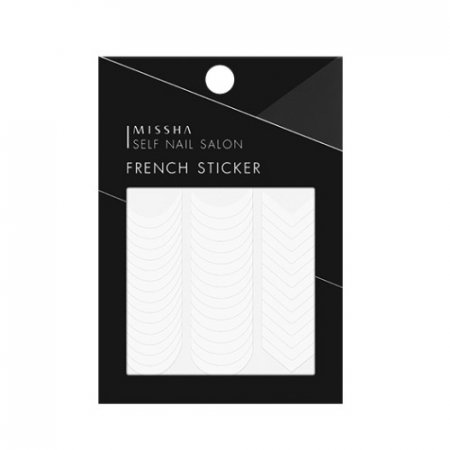 MISSHA Self Nail Salon Deco French Sticker - Proužky na francouzskou manikúru