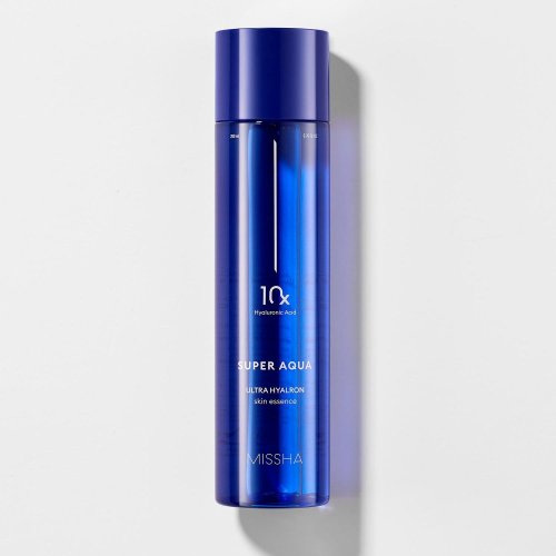 SUPER AQUA Ultra Hyalron Skin Essence 10x – Hydratačná pleťová esencia 3v1 v toneru
