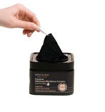 MARY&MAY Premium Idebenone Blackberry Complex Essence Mask - Jednorázová revitalizačná pleťová maska 20ks