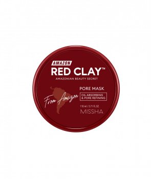 MISSHA Amazon Red Clay™ Pore Mask -  Ílová maska ​​pre sťahovanie pórov