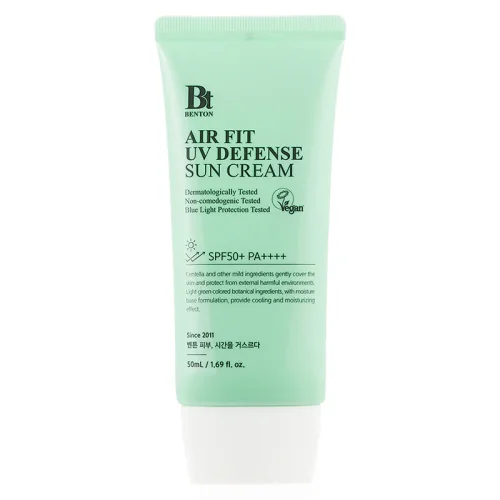 BENTON Air Fit UV Defense Sun Cream SPF50+/PA++++ - Ľahký hydratačný krém s ochranným faktorom