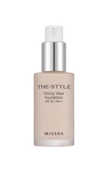 MISSHA The Style Fitting Wear Foundation SPF30/PA++ (No.21 Light Beige) - Make-up