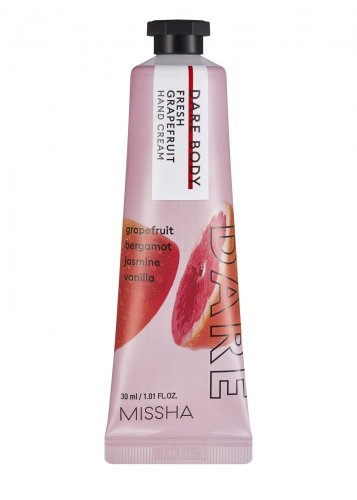 MISSHA Dare Body Hand Cream (Fresh Grapefruit) - Hydratačný krém na ruky