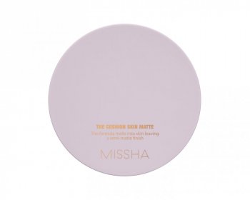MISSHA The Cushion Skin Mate SPF 50+/PA++++ - Make-up s matným efektom