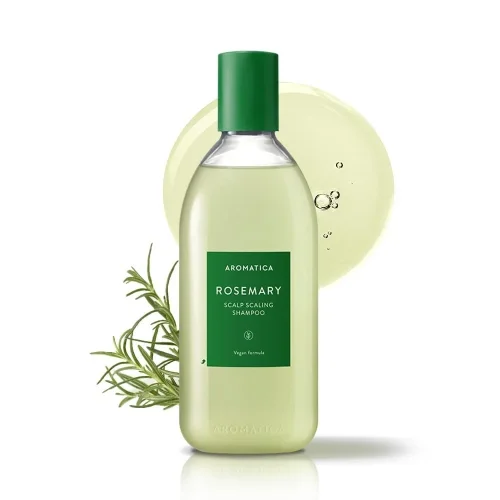 AROMATICA Rosemary Scalp Scaling Shampoo - Čistící šampon s rozmarýnem
