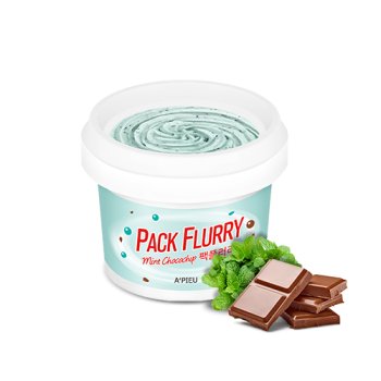 A'PIEU Pack Flurry (Mint chocochip) – Peelingová pleťová maska