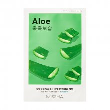MISSHA Airy Fit Sheet Mask (Aloe) – Plátienková maska s výťažkom aloe vera