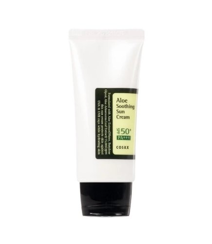 COSRX Aloe Soothing Sun Cream SPF50 PA+++ - Zklidňující opalovací krém s extraktem z aloe