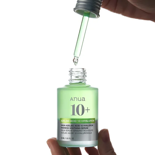 ANUA Azelaic Acid 10 Hyaluron Redness Soothing Serum - Upokojujúce sérum s kyselinou azelaovou a hyalurónovou
