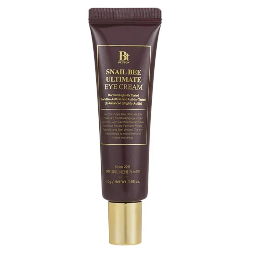 BENTON Snail Bee Ultimate Eye Cream - Očný krém so slimačím mucínom a extraktom z včelieho jedu