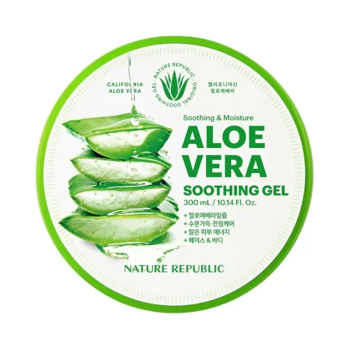 NATURE REPUBLIC Soothing & Moisture Aloe Vera Soothing Gel - Zklidňující hydratační gel s aloe vera
