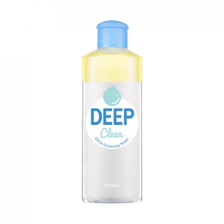 A'PIEU Deep Clean Oil In Cleansing Water – Dvoufázová čistící pleťová voda