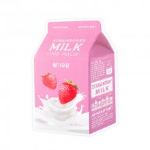 A'PIEU Strawberry Milk One-Pack - Rozjasňujúci plátýnková maska s jahodovým extraktom