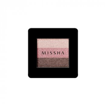 MISSHA Triple Shadow (No.10/Oriental Pink) - Oční stíny