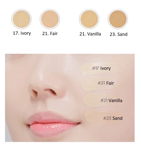 MISSHA Glow Layering Fit Cushion SPF50+/PA++++ - Rozjasňující vrstvitelný cushion