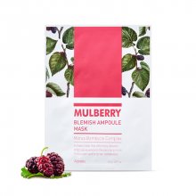 A'PIEU Mulberry Blemish Ampoule Mask – Rozjasňující plátýnková maska s morušovým komplexem