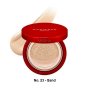 MISSHA Radiance Perfect Fit Cushion Foundation SPF 50+/PA+++ - Rozjasňujúca cushion podkladová báza s ochranným faktorom - Odtieň: No.21P/Fair
