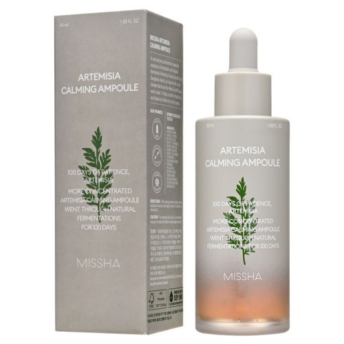 MISSHA Artemisia Calming Ampoule - Zklidňující ampule pro citlivou pleť