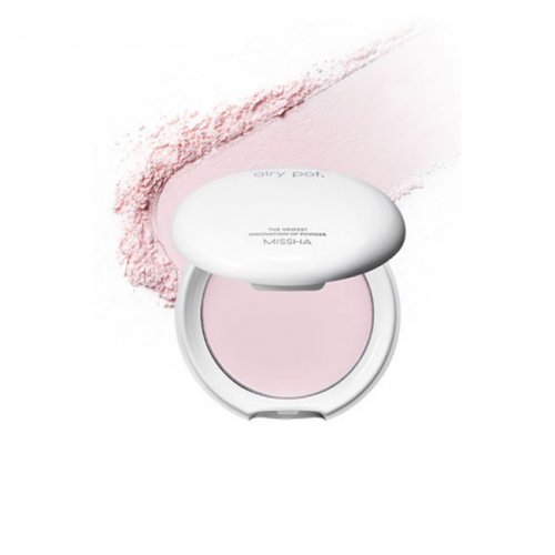 MISSHA Airy Pot Pressed Powder Pink - Vodeodolný kompaktný púder [Pink]