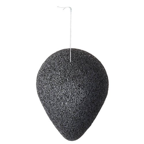 PURITO Bamboo Charcoal Konjac Sponge - Konjaková čisticí houbička s bambusovým uhlím