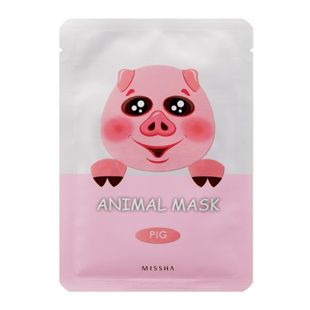 MISSHA Animal Mask -Pig - Zpevňující plátýnková maska