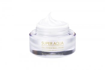 SUPER AQUA Cell Renew Snail Cream - Vysoko hydratačný krém so slimačím extraktom