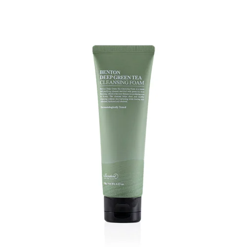 BENTON Deep Green Tea Cleansing Foam - Čisticí pěna se zeleným čajem