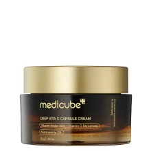 MEDICUBE Deep Vita C Capsule Cream - Osviežujúci krém s vitamínom C pre žiarivú pleť