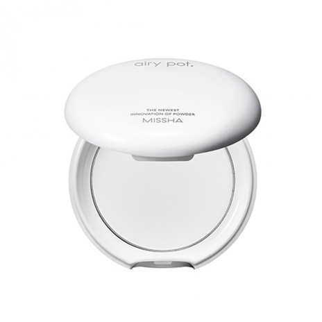 MISSHA Airy Pot Pressed Powder - Vodeodolný kompaktný púder [Translucent]