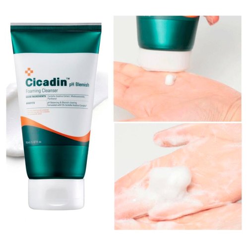 MISSHA CICADIN pH Blemish Foaming Cleanser - Čistiaca pena s kyslým pH 150 ml
